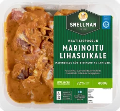 SNELLMAN MAATIAISPOSSUN MARINOITU LIHASUIKALE 400 G