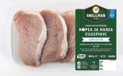 SNELLMAN MAATIAISPOSSUN NOPEA JA MUREA FILEEPIHVI SUOLATTU 4KPL 460
