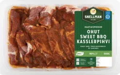 SNELLMAN MAATIAISPOSSUN OHUT KASSLERPIHVI SWEET BBQ 5KPL 500 G