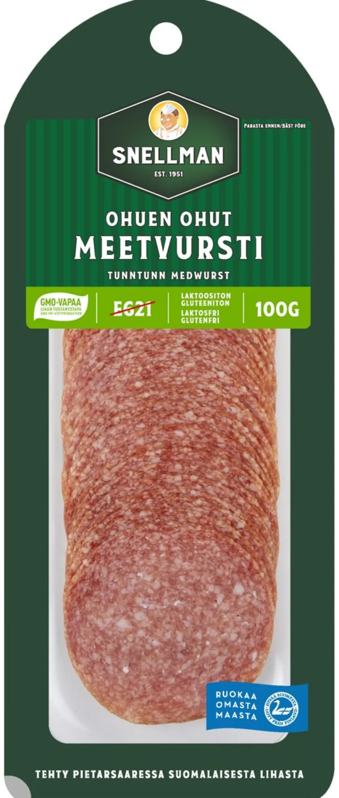 SNELLMAN OHUEN OHUT MEETVURSTI 100 G
