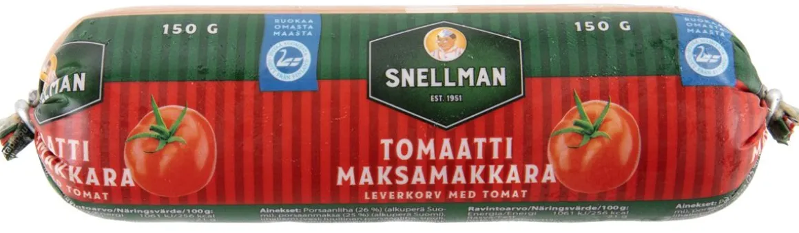 SNELLMAN TOMAATTIMAKSAMAKKARA 150 G