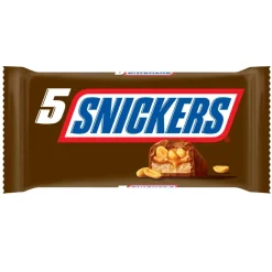 SNICKERS 5X50G SUKLAAPATUKKA MONIPAKKAUS 250 G