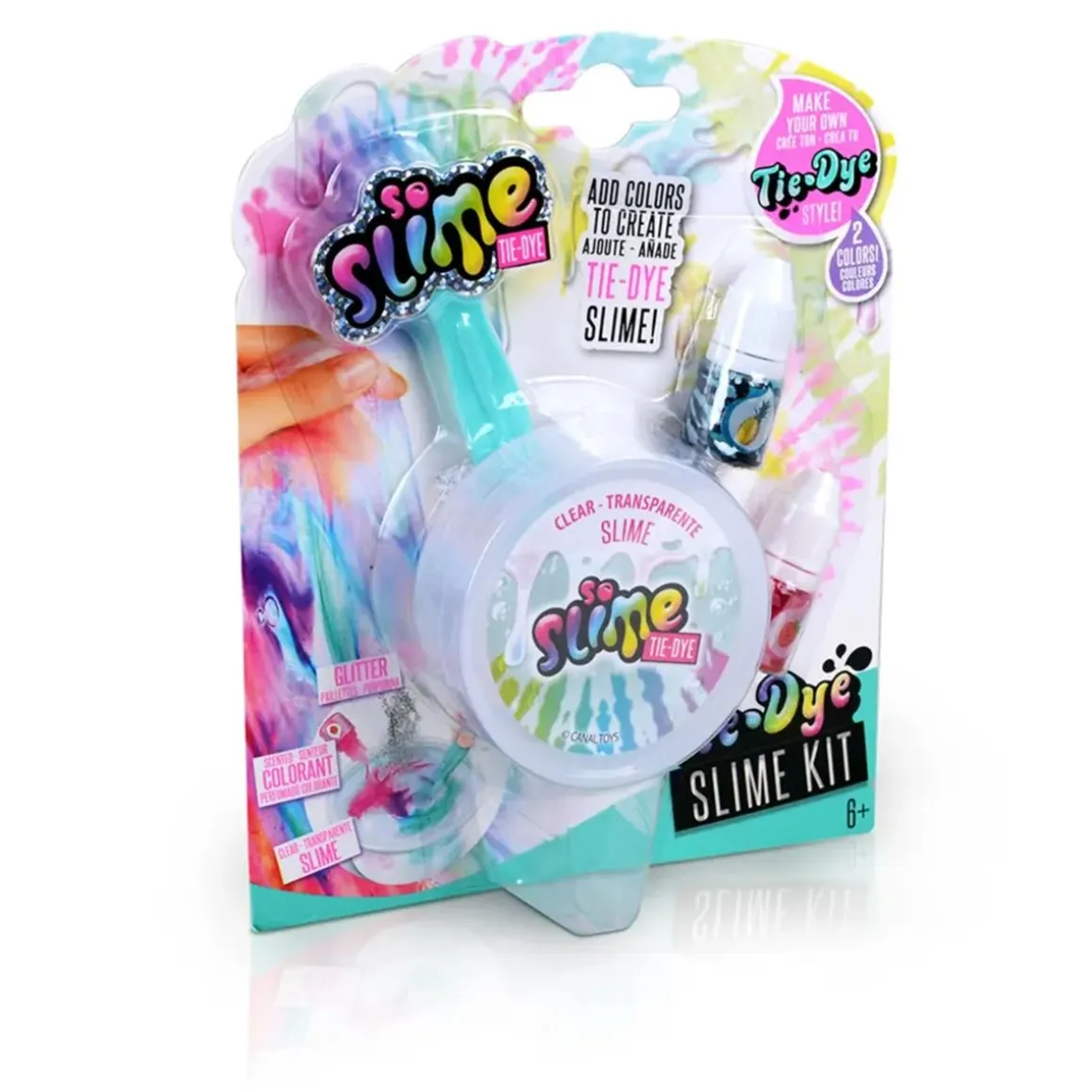 SO SLIME TIE DYE LIMA GLITTEREILLÄ