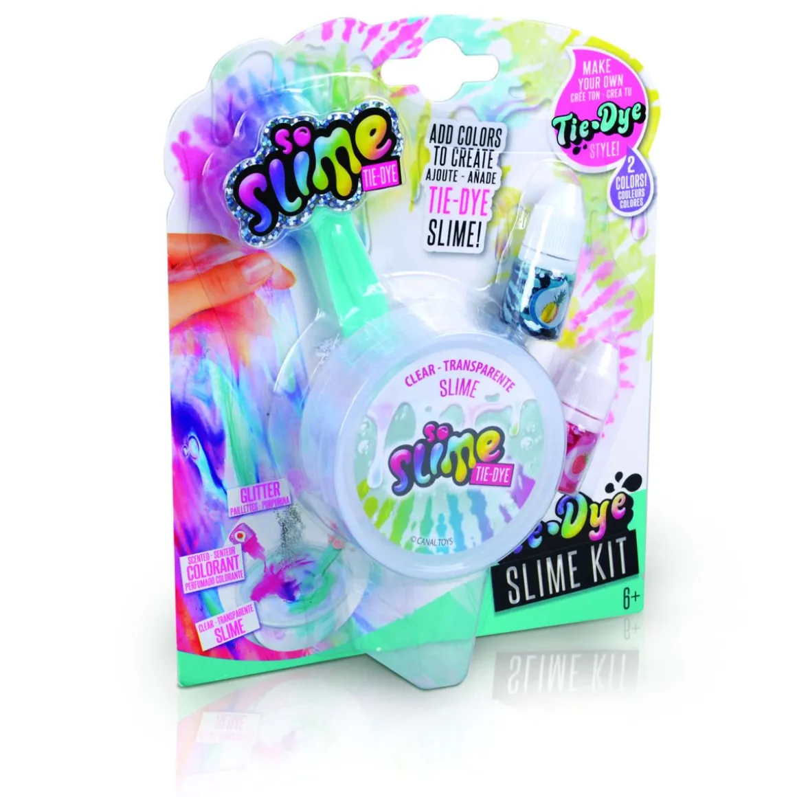 SO SLIME TIE DYE LIMA GLITTEREILLÄ