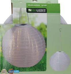 SOALR LED AURINKOVALAISIN 40CM PALLONMUOTOINEN