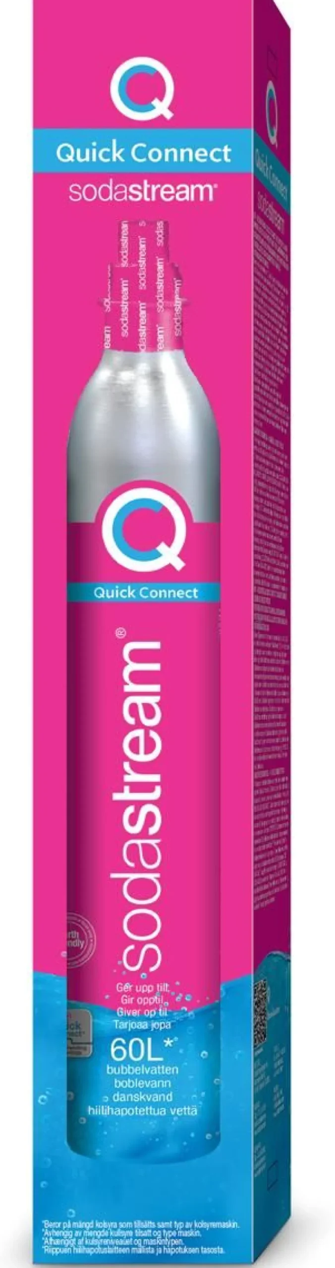 SODASTREAM QUICK CONNECT VAIHTOHIILIDIOKSIDI 60L