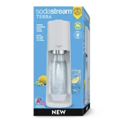 SODASTREAM TERRA HIILIHAPOTUSLAITE VALKOINEN (DW)