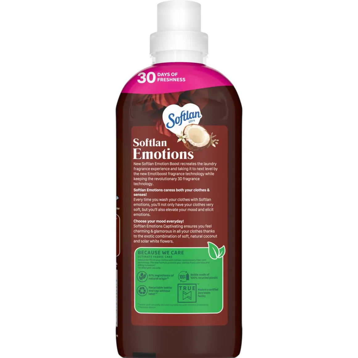 SOFTLAN PERFUMED FRESHNESS COCONUT&WHITE FLOWERS HUUHTELUAINE