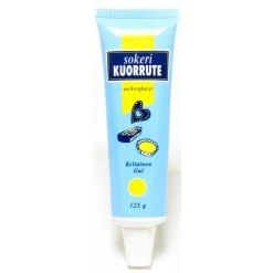 SOKERIKUORRUTE KELTAINEN 125 G