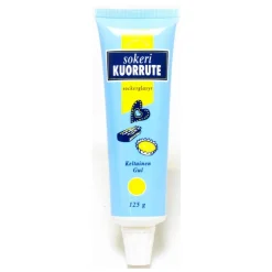 SOKERIKUORRUTE KELTAINEN 125 G