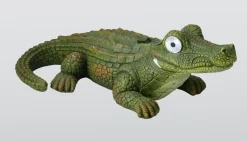 SOLAR LEDVALO KROKOTIILI 18CM