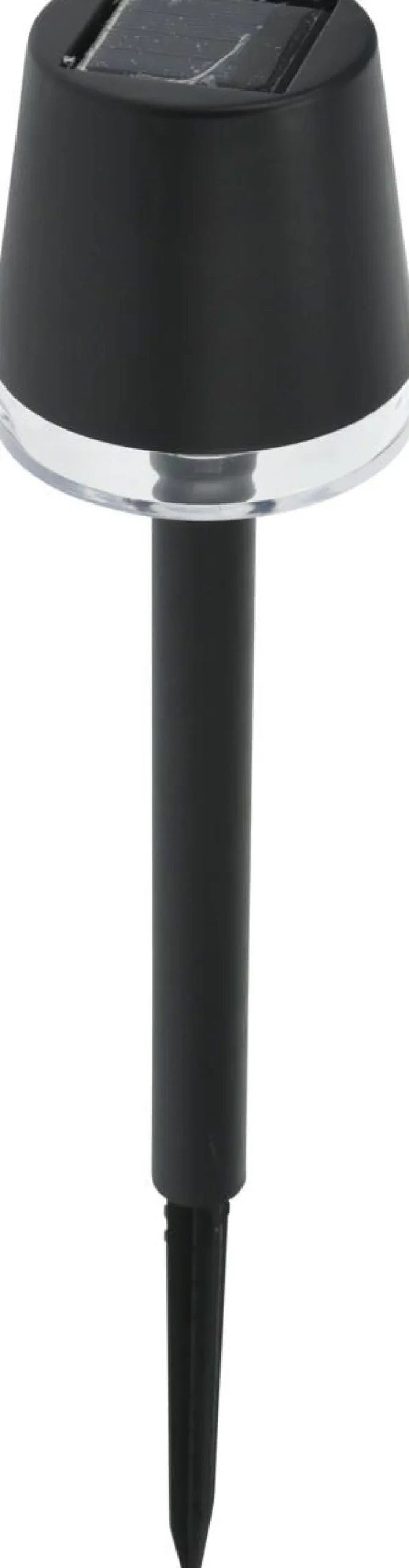 SOLAR LED AURINKOVALAISIN MUSTA
