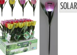 SOLAR LED VALO TULPPAANI 30CM LAJITELMA