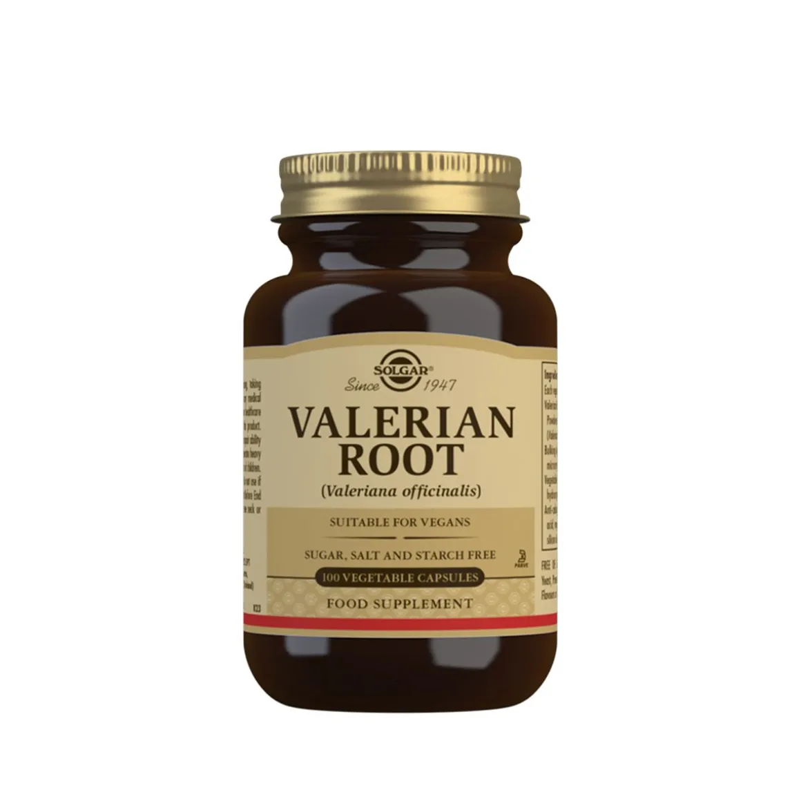 SOLGAR VALERIAANA 100 KPL