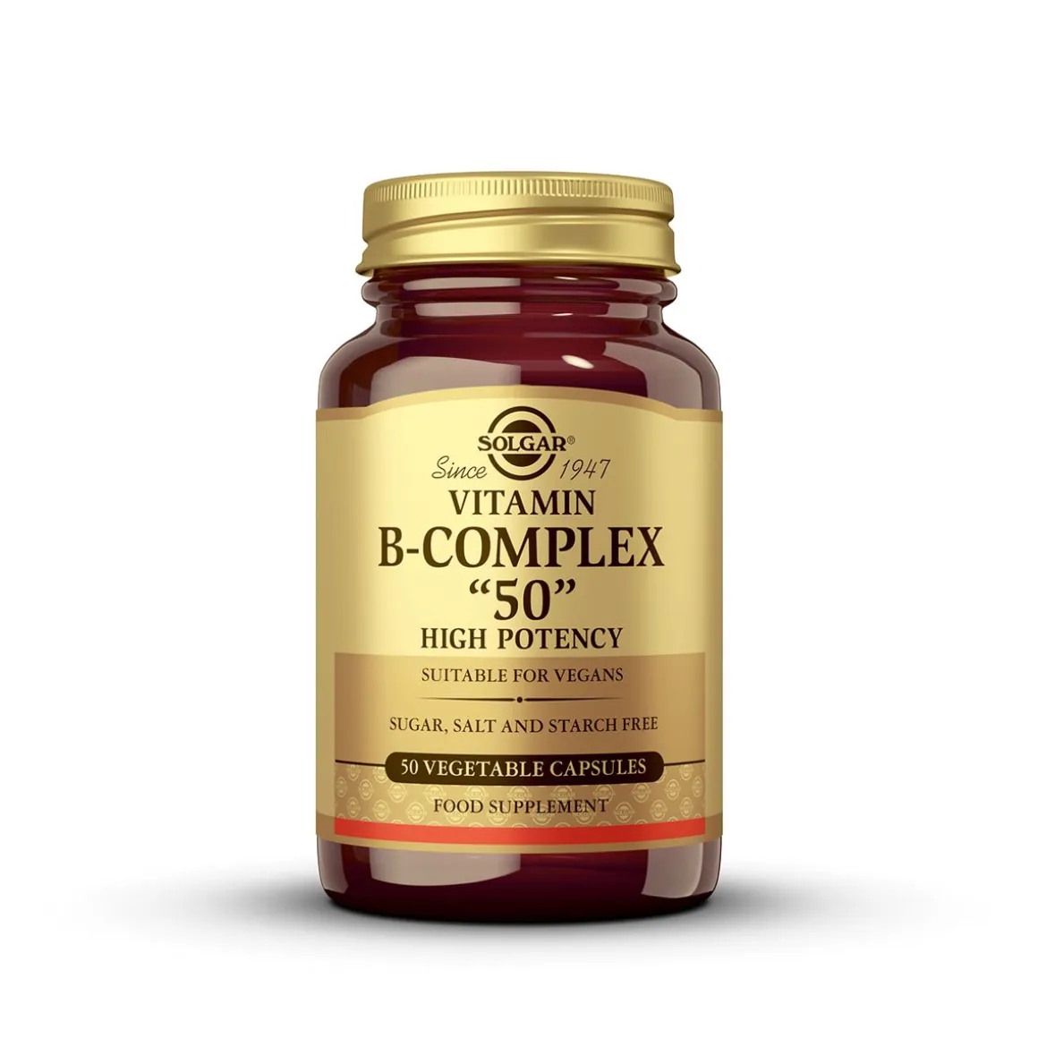 SOLGAR VITAMIN B-COMPLEX "50" 50 KPL