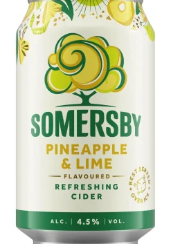 SOMERSBY 4,5% PINEAPPLE % LIME TLK 330 ML