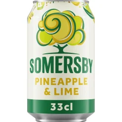 SOMERSBY 4,5% PINEAPPLE % LIME TLK 330 ML