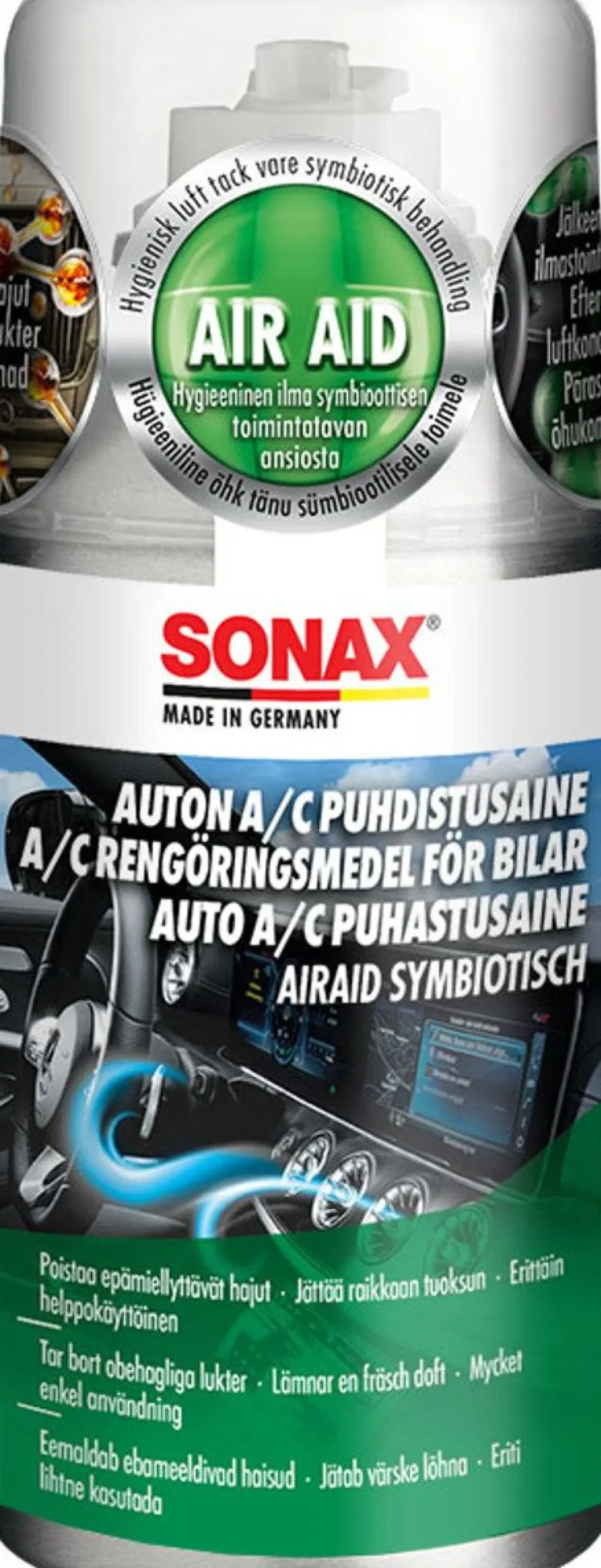 SONAX A/C ILMASTOINNIN PUHDISTUSAINE 100 ML