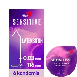 SO SENSITIVE KONDOMI 6 KPL