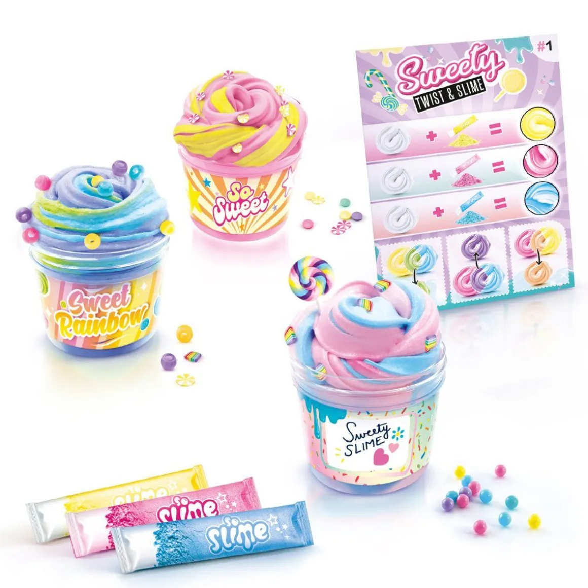 SO SLIME MARBLE TWIST AND SLIME SETTI