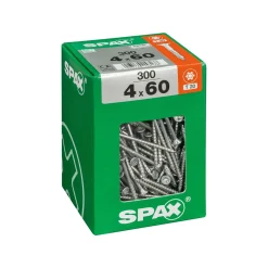 SPAX RUUVI TORX UPPOKANTA, OSAKIERRE WIROX 4X60 XXL 300KPL