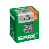 SPAX RUUVI TORX UPPOKANTA, OSAKIERRE WIROX 3,5X30 L 200KPL