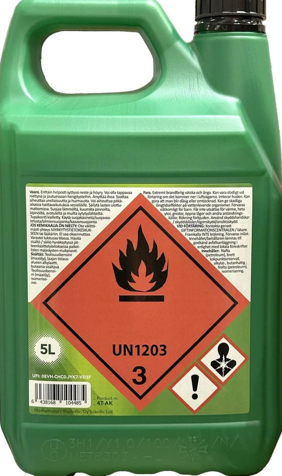 SPEED 4-PIENKONEBENSIINI 5 L