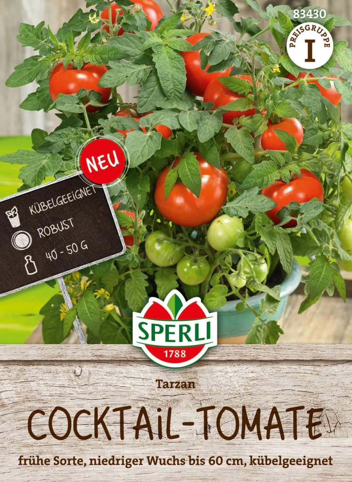 SPERLI PENSASTOMAATTI TARZAN F1 ANN I
