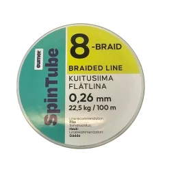 SPINTUBE 8 KUITUSIIMA FL 0,26 MM/100 M 22,5 KG