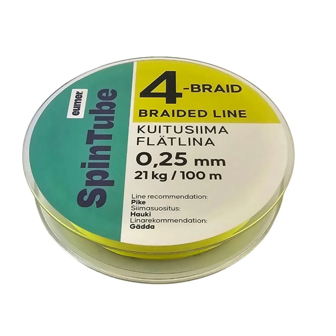 SPINTUBE 4 KUITUSIIMA FL 0,25 MM/100 M 20,9 KG
