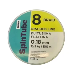 SPINTUBE 8 KUITUSIIMA FL 0,18 MM/100 M 16,5 KG
