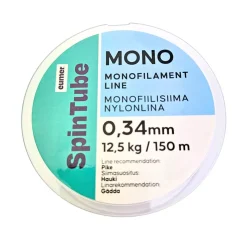 SPINTUBE MONOFIILISIIMA 0,34MM / 150M