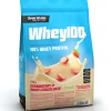 SPORTLIFE NUTRITION WHEY100 HERAPROTEIINI VALKOSUKLAA-MANSIKKA