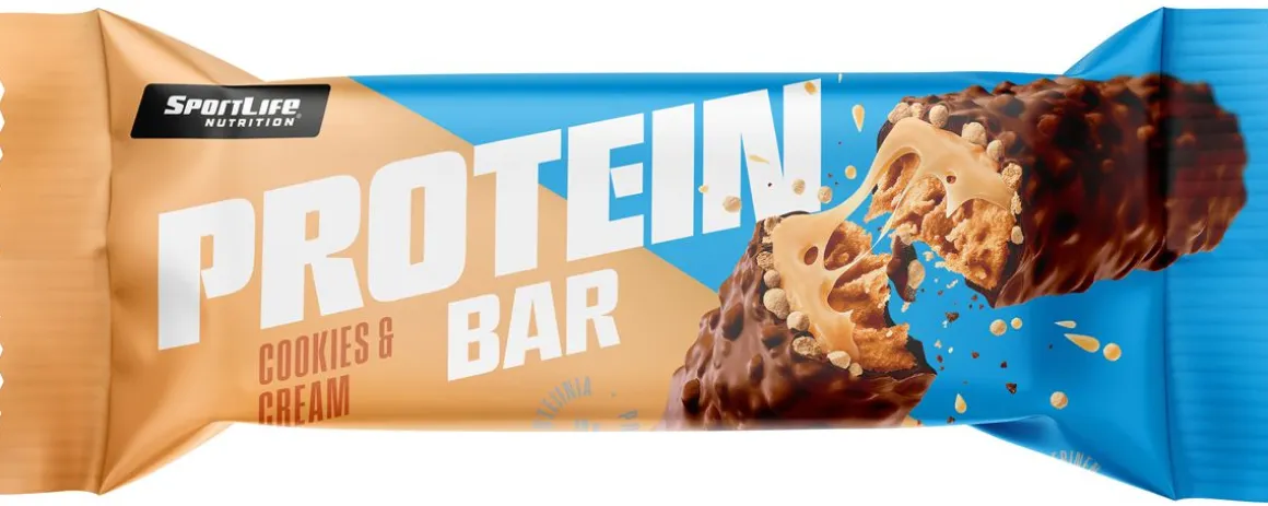 SPORTLIFE NUTRITION PROTEIN BAR COOKIES & CREAM 45 G