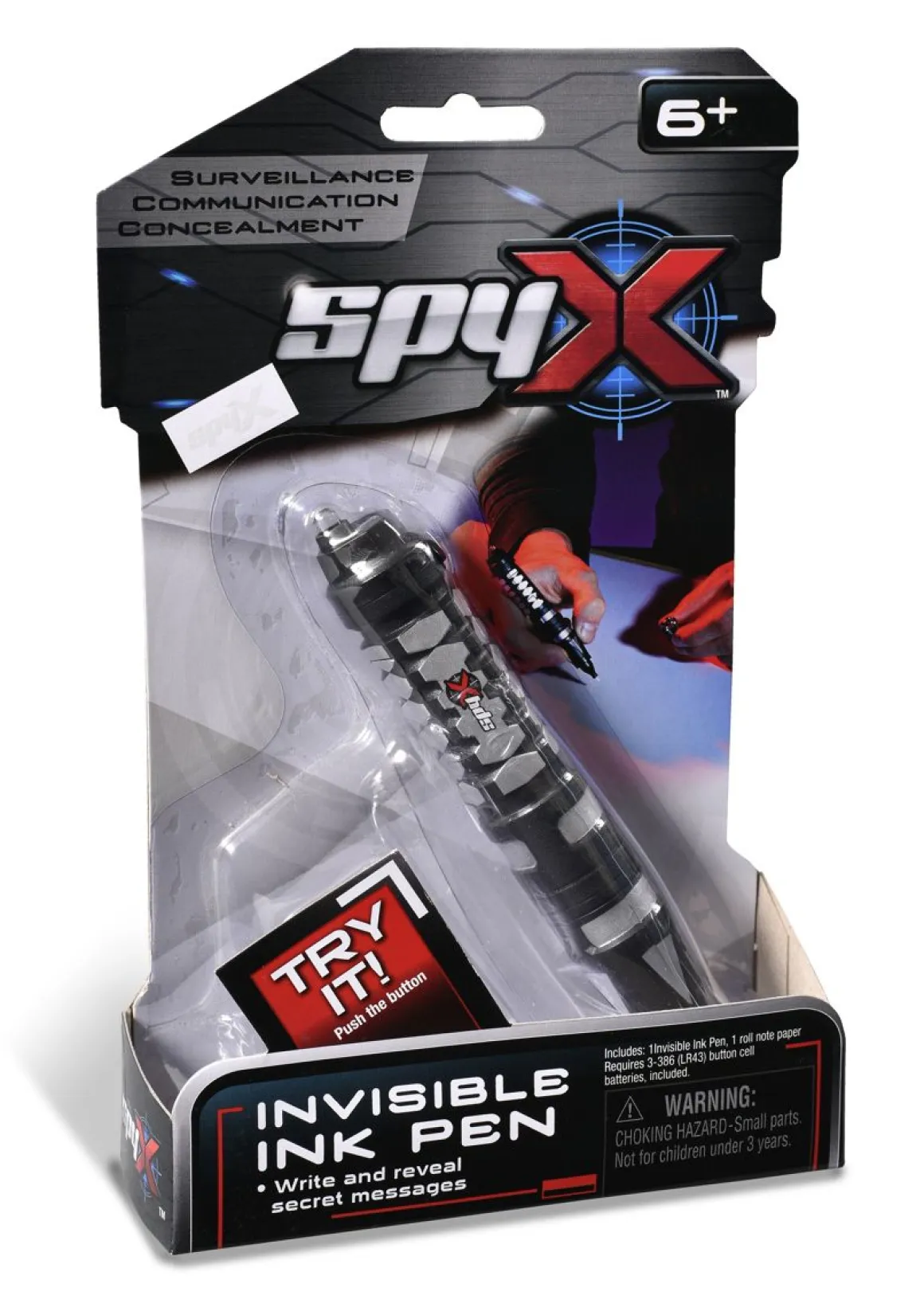 SPYX INVISIBLE INK PEN -VAKOILIJAN KYNÄ