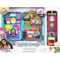 SQUISH-A-LONGS MATKALAUKKU LEIKKISETTI