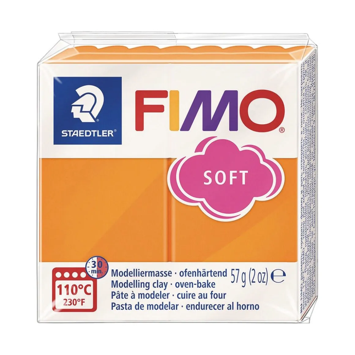 STAEDTLER FIMO ASKARTELUMASSA MANDARIINI, 57G