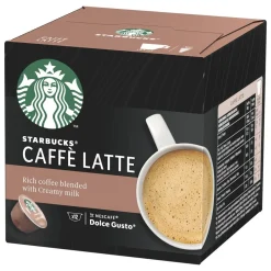 STARBUCKS NESCAFÉ DOLCE GUSTO CAFE LATTE 12 KAPS 121 G