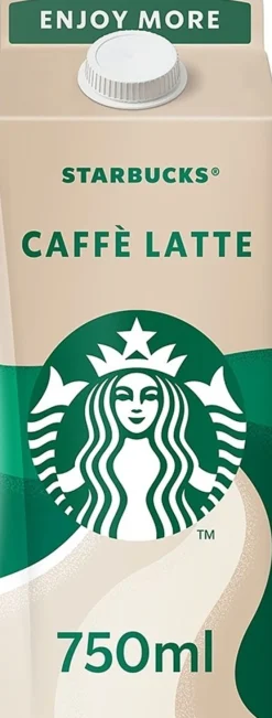 STARBUCKS CAFFE LATTE 750 ML