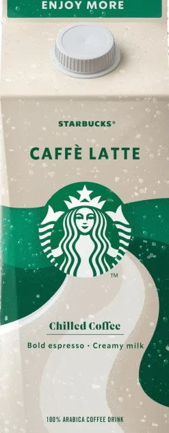 STARBUCKS CAFFE LATTE 750 ML
