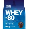 STAR NUTRITION WHEY-80 DOUBLE RICH CHOCOLATE 500 G
