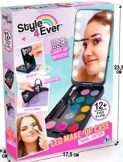 STYLE 4 EVER MEIKKISETTI LEDVALOLLA LASTEN
