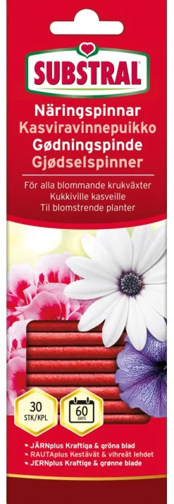 SUBSTRAL KASVIRAVINNEPUIKKO KUKKIVILLE KASVEILLE 30KPL
