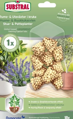 SUBSTRAL PITKÄVAIKUTTEINEN LANNOITEKÄPY 10 KPL