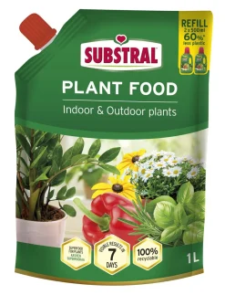 SUBSTRAL YLEISRAVINNE TÄYTTÖPUSSI 1000 ML
