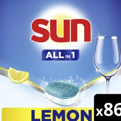 SUN ALL IN 1 KONETISKITABLETTI 86 KPL