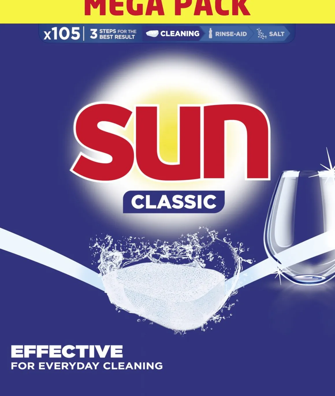 SUN CLASSIC KONETISKITABLETTI 105KPL 105 KPL