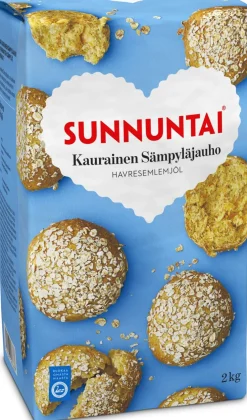 SUNNUNTAI KAURAINEN SÄMPYLÄJAUHO 2 2 KG