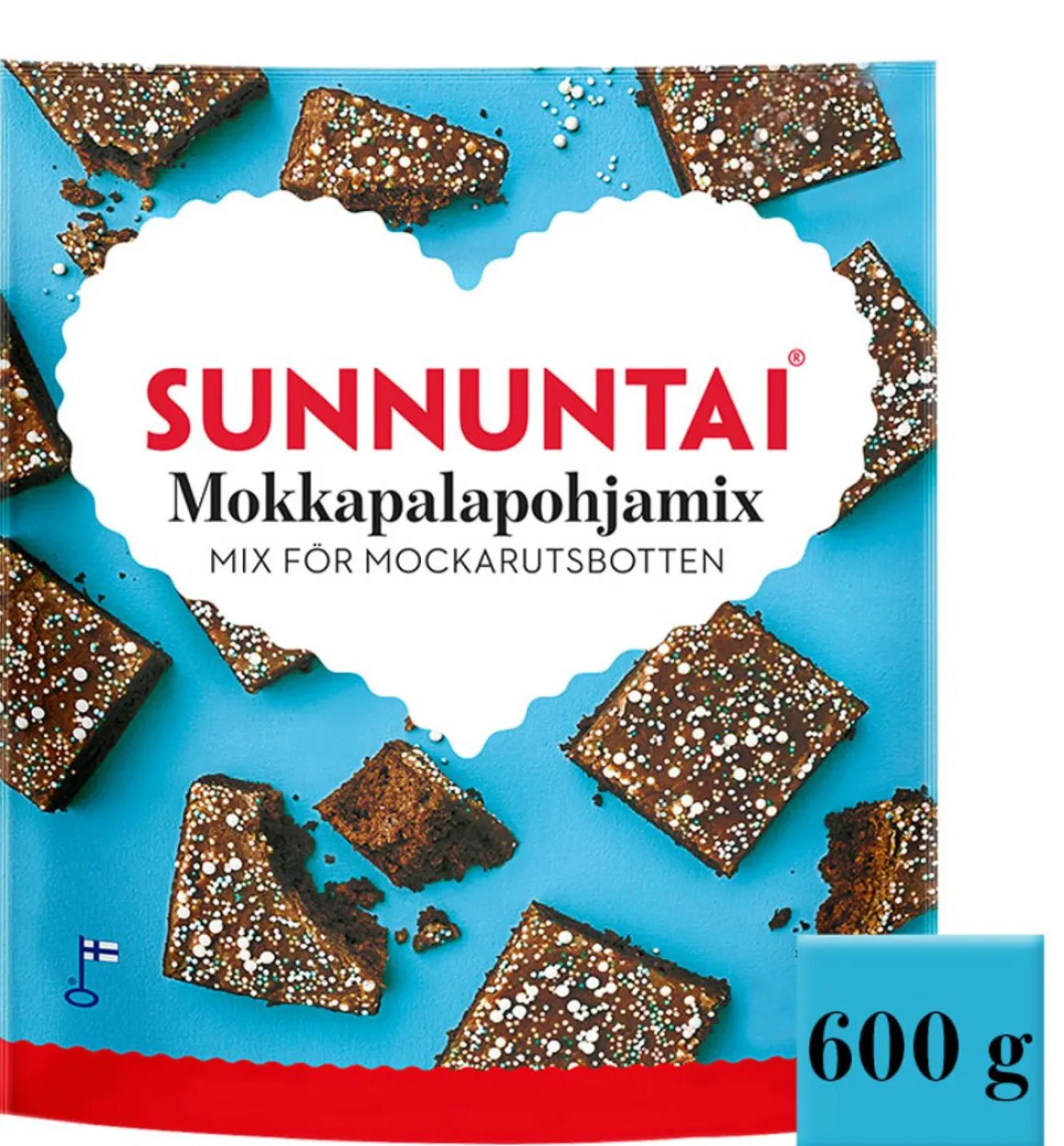 SUNNUNTAI MOKKAPALAPOHJAMIX 600 G