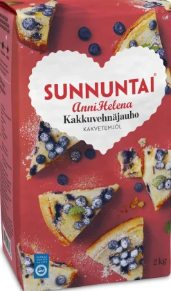 SUNNUNTAI ANNI HELENA KAKKUVEHNÄJAUHO 2 KG